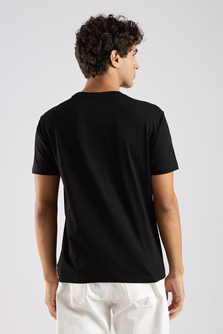 Black regular fit